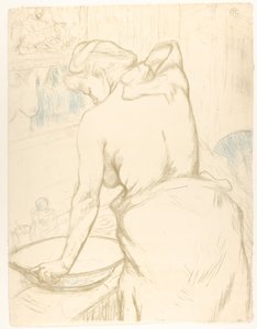 Washing by Henri de Toulouse-Lautrec