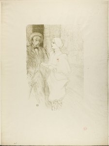Yahne and Mayer, in The Difficult Age by Henri de Toulouse-Lautrec