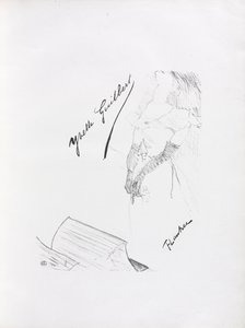 Yvette Guilbert-English Series: Frontispiece by Henri de Toulouse-Lautrec