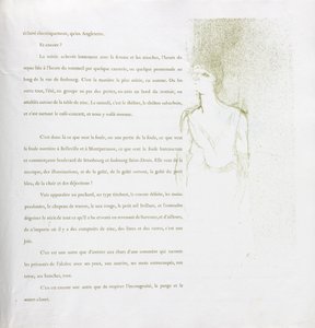 Yvette Guilbert - French Series: No. 9 by Henri de Toulouse-Lautrec
