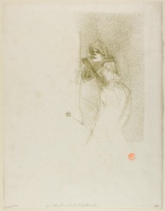 Yvette Guilbert by Henri de Toulouse-Lautrec