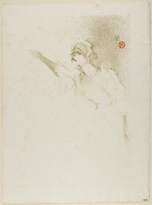 Yvette Guilbert by Henri de Toulouse-Lautrec