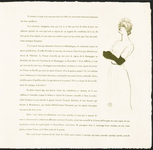 Yvette Guilbert by Henri de Toulouse-Lautrec
