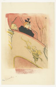 The Box with the Gilded Mask (Woman with Opera Glasses on Balcony in Theater)