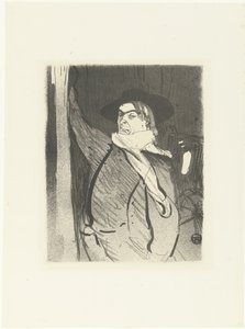 Portrait of Singer and Cabaret Artist Aristide Bruant (Le cafe concert)