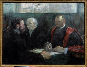An Exam at the Faculty of Medicine of Paris in 1901 by Henri de Toulouse Lautrec