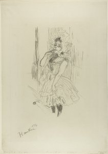 Anna Held, in Toutes ces Dames au Théâtre by Henri de Toulouse Lautrec