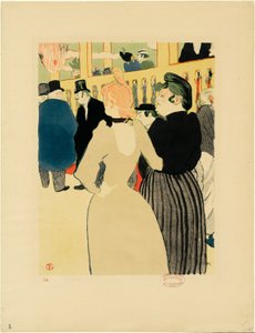 At the Moulin Rouge, La Goulue and Her Sister
