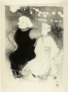 At the Moulin Rouge: the Franco-Russian Alliance by Henri de Toulouse Lautrec