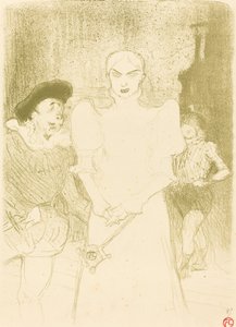 At the Opera: Mme. Caron in Faust by Henri de Toulouse Lautrec