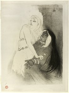 At the Renaissance: Sarah Bernhardt in Phèdre by Henri de Toulouse Lautrec