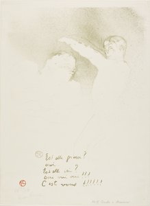 At the Variétés: Mademoiselle Lender and Brasseur