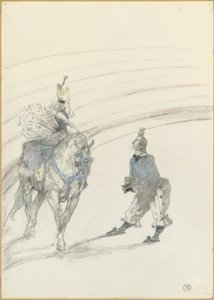 At the Circus: Equestrian Panel, 1899
