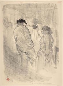 At the Théâtre Libre, Antoine in L