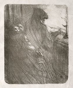 At the Foot of Sinai: The Prayer of Polish Jews by Henri de Toulouse Lautrec
