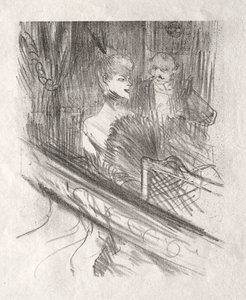 At the Foot of Sinai: The Baron Moses by Henri de Toulouse Lautrec
