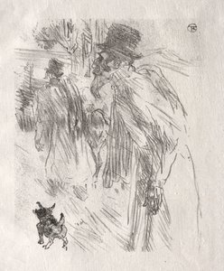 At the Foot of Sinai: The Polish Jews, Carlsbad by Henri de Toulouse Lautrec