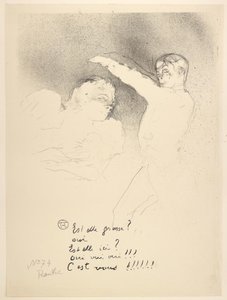 At the Varieties, Mademoiselle Lender and Brasseur