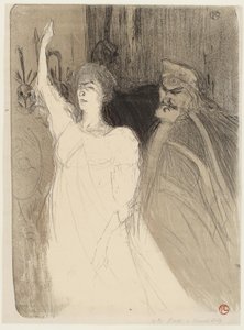 Bartet and Mounet-Sully in Antigone