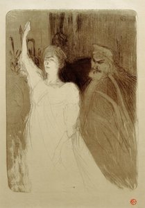 Bartet and Mounet-Sully in Antigone