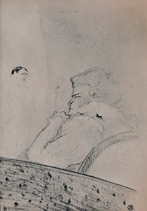 Brandes in Her Dressing Room by Henri de Toulouse Lautrec