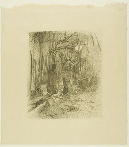 Busk Cemetery, from Au Pied du Sinaï by Henri de Toulouse Lautrec