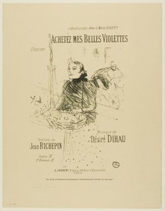Buy my Pretty Violets, from Melodies of Desire Dihau by Henri de Toulouse Lautrec