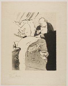 Carnot is Sick! by Henri de Toulouse Lautrec