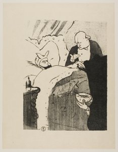 Carnot is Sick! by Henri de Toulouse Lautrec