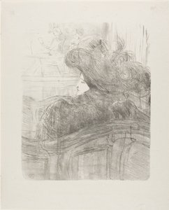 Cléo de Mérode, from Treize Lithographies by Henri de Toulouse Lautrec