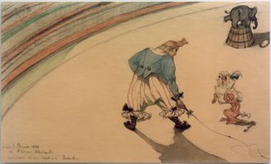 Clown Trainer by Henri de Toulouse Lautrec