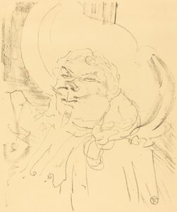 Coquelin the Elder by Henri de Toulouse Lautrec
