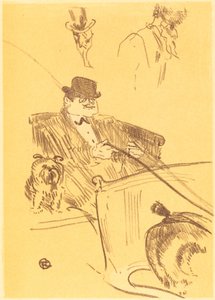Cover for "The Tribe of Isodore" by Henri de Toulouse Lautrec