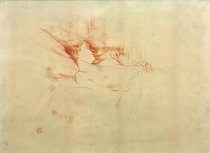 The Sleep by Henri de Toulouse Lautrec