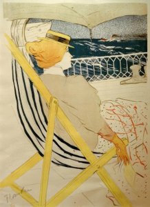 The Traveler from Cabin 54 by Henri de Toulouse Lautrec