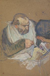 Dr. Péan Operating, 1891-92 by Henri de Toulouse Lautrec