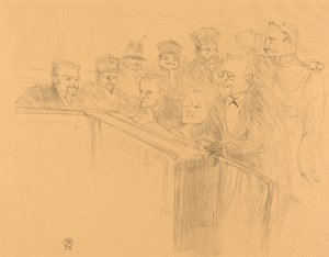 Dupas Deposition by Henri de Toulouse Lautrec