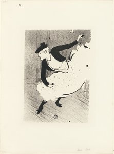 Edmée Lescot, from The Café-Concert by Henri de Toulouse Lautrec