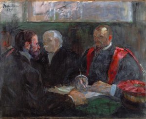 An Examination at the Faculty of Medicine in Paris