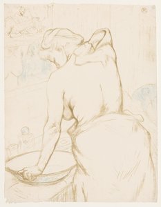Elles: The Toilet by Henri de Toulouse Lautrec