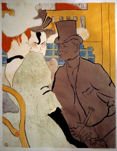 English at the Moulin Rouge by Henri de Toulouse Lautrec