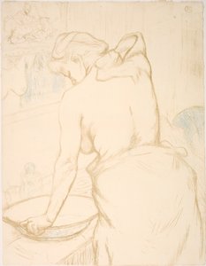 Woman Washing, the Toilet by Henri de Toulouse Lautrec