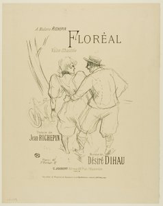 Floreal, from Melodies of Desire Dihau by Henri de Toulouse Lautrec