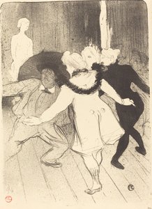 Folies-Bergere: The Censors of M. Prudhomme by Henri de Toulouse Lautrec