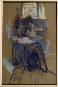 Woman at the Window by Henri de Toulouse Lautrec