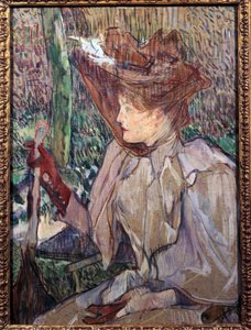 Honorine Platzer by Henri de Toulouse Lautrec