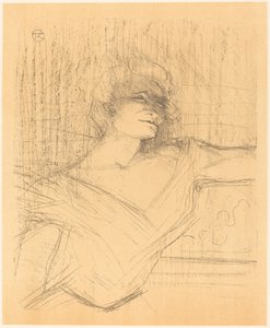 In "La glu" by Henri de Toulouse Lautrec