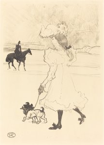 In the Woods by Henri de Toulouse Lautrec