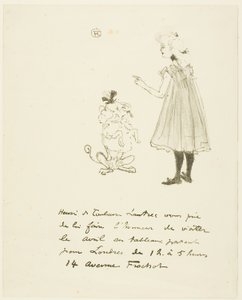 Invitation to an Exhibition by Henri de Toulouse Lautrec