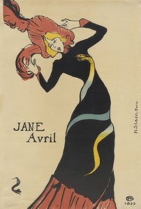 Jane Avril (Poster). 1899
